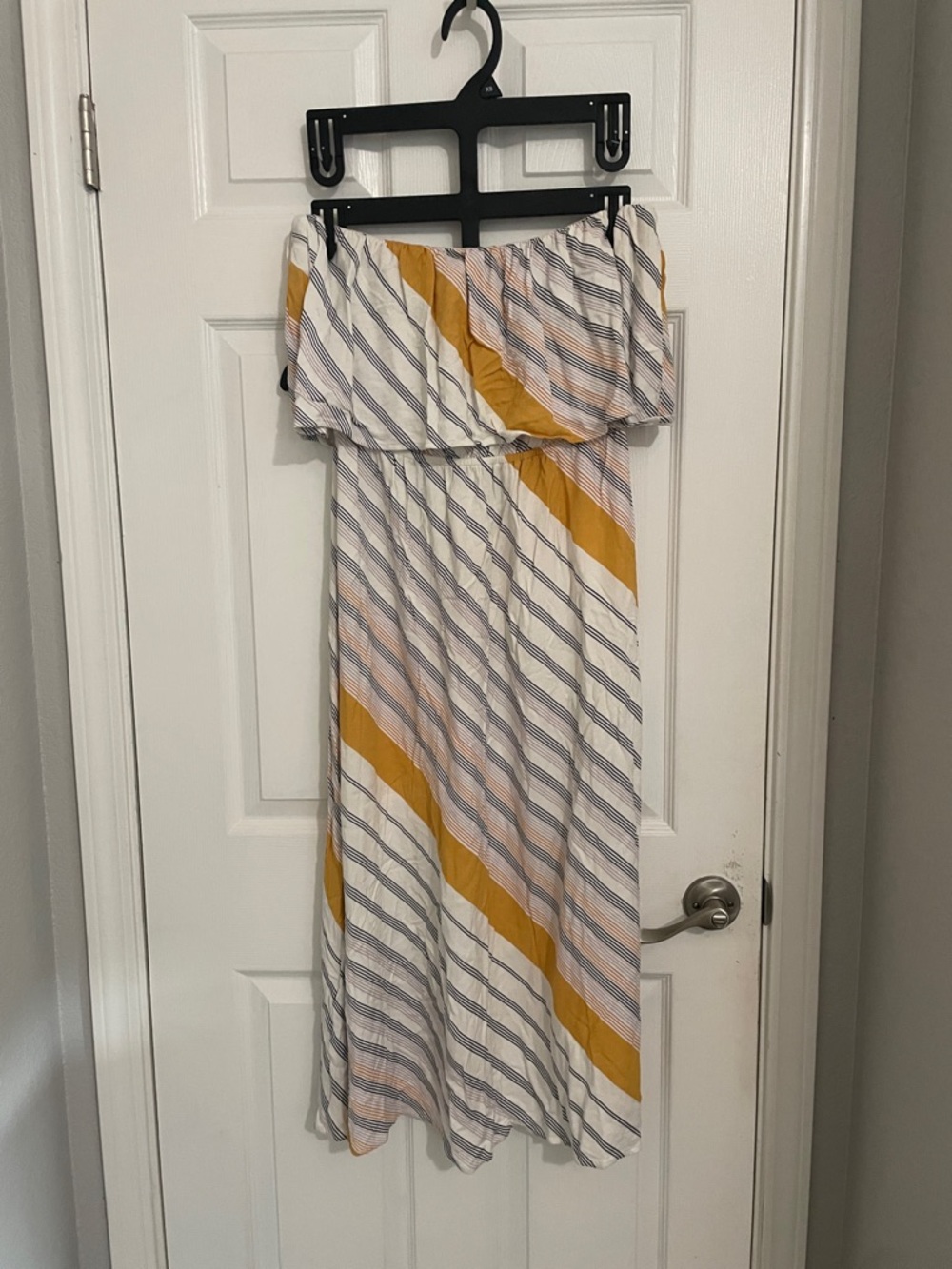 O'Neill Cream Striped Lightweight dress